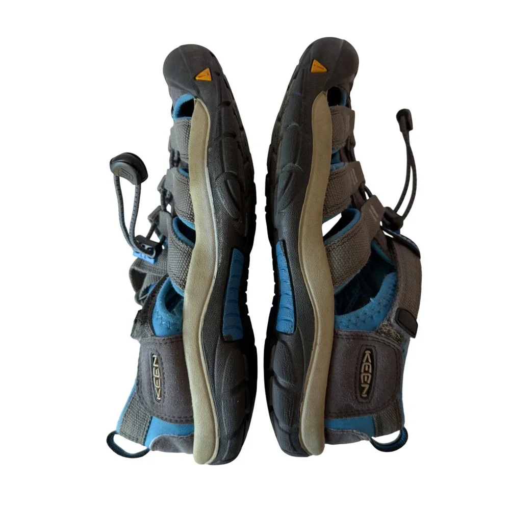 Keen Kids Newport H2 Water Hiking Sandals Size 5 Brilliant Blue Washable Comfort